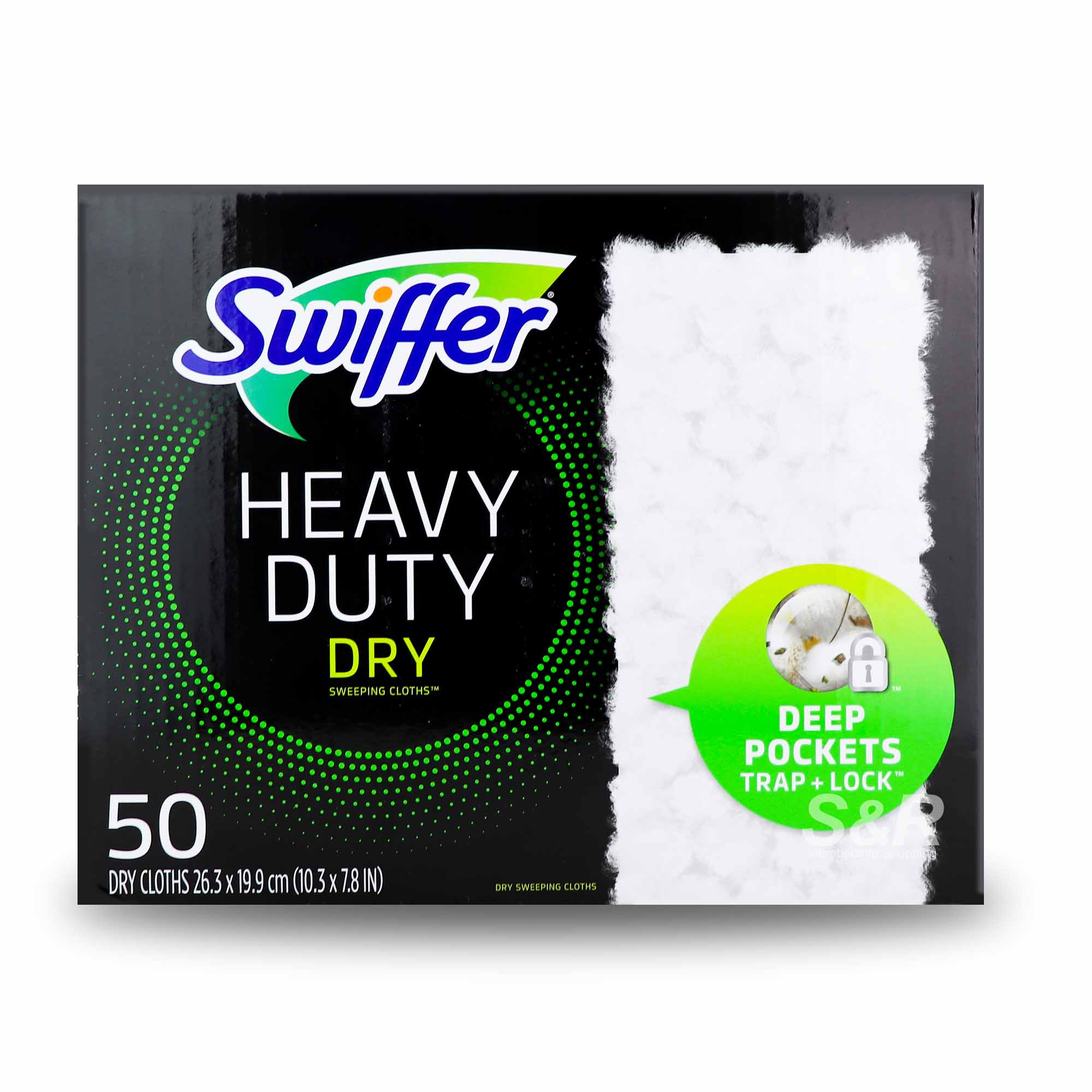 Swiffer Heavy Duty Dry Sweeping Cloths 50pcs